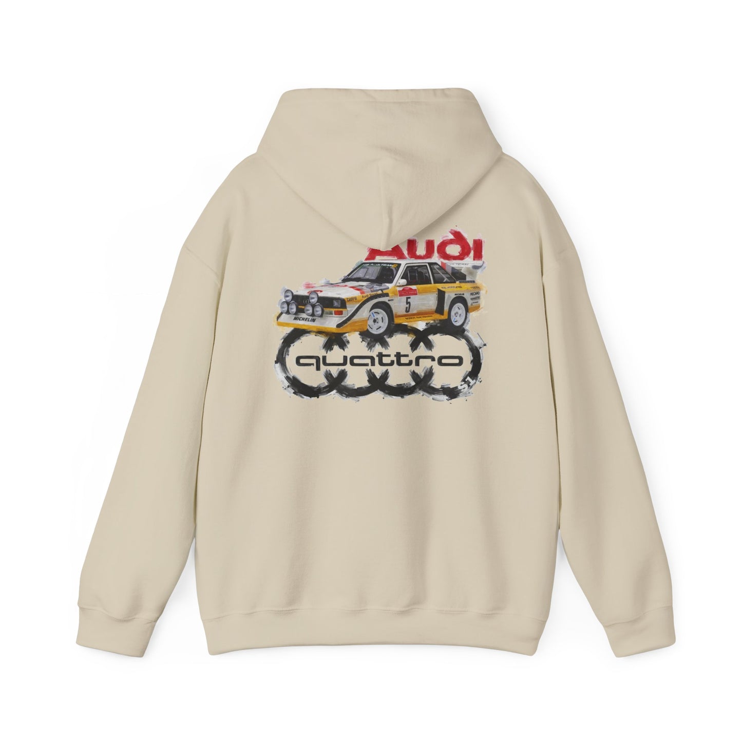 BACK Audi Sport Quattro S1 Design | Unisex Hoodie