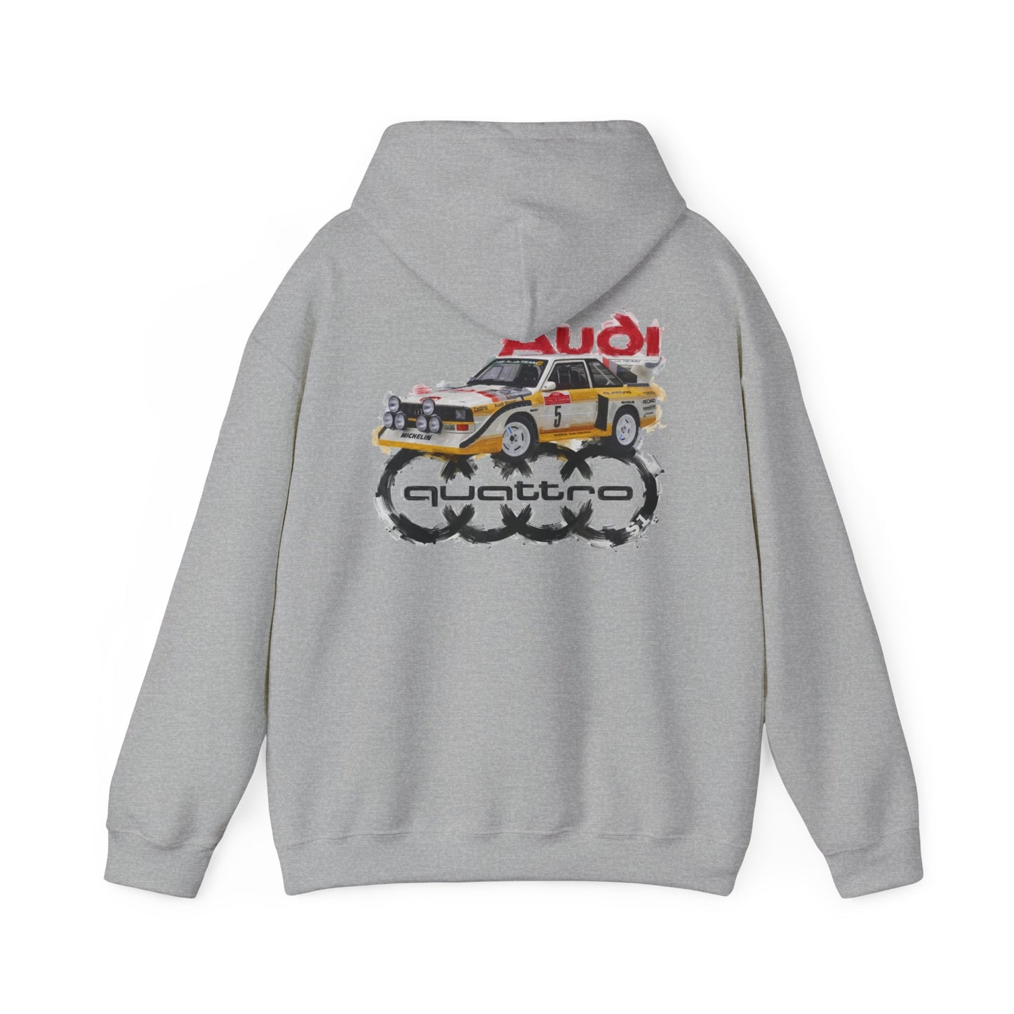BACK Audi Sport Quattro S1 Design | Unisex Hoodie
